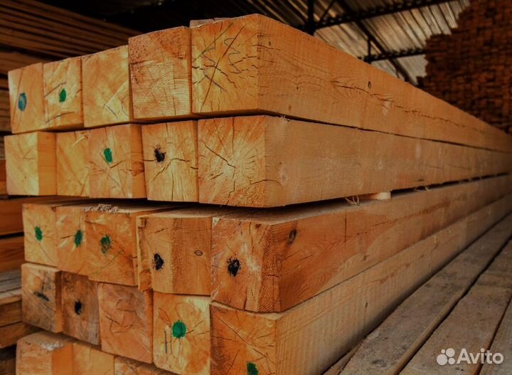 Брус из лиственницы для разных условий