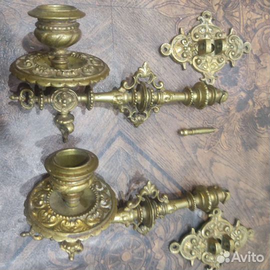 Старинные подсвечники- канделябры