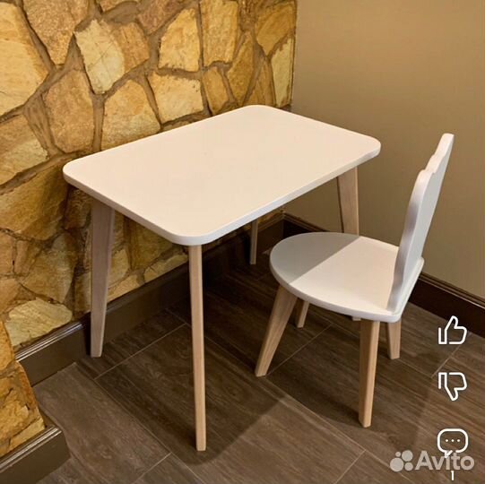Детский стол и стул/ Запечатан. Новый
