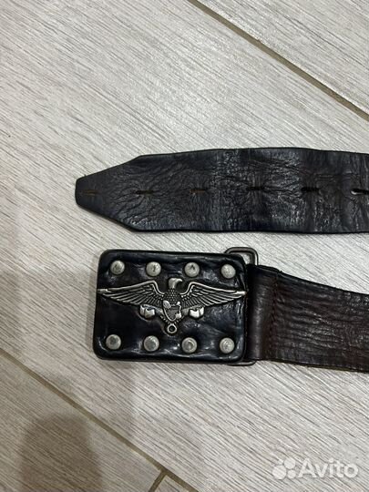 Эксклюзивный ремень из натуральной кожи