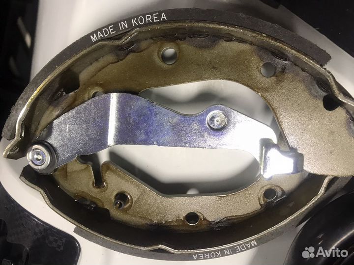 Задние тормозные колодки Шевроле авео 2004-11 г