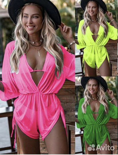 Туника пляжная женская