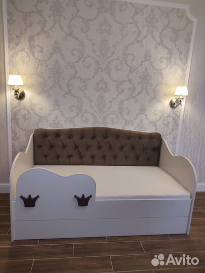 Детская кровать от 3 лет с бортиками