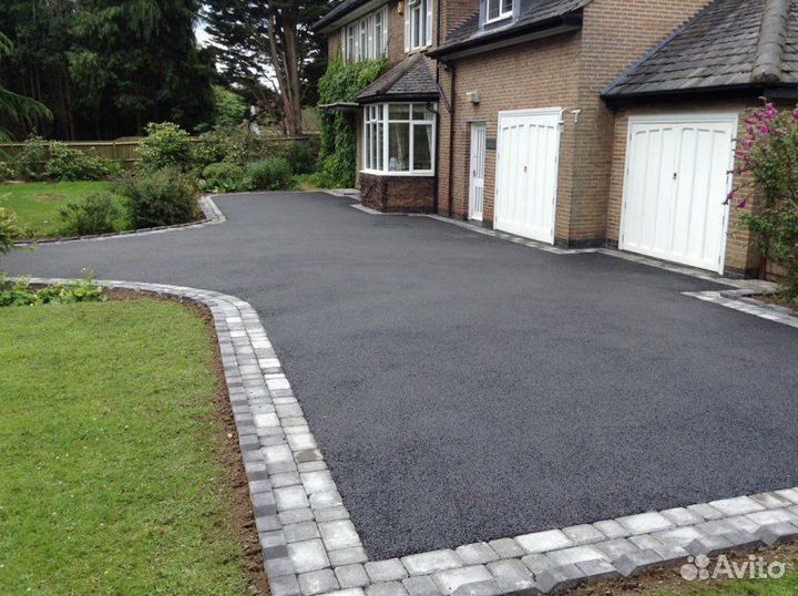 Благоустройство, асфальтирование, брусчатка