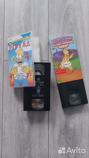 Видеокассеты vhs Симпсоны