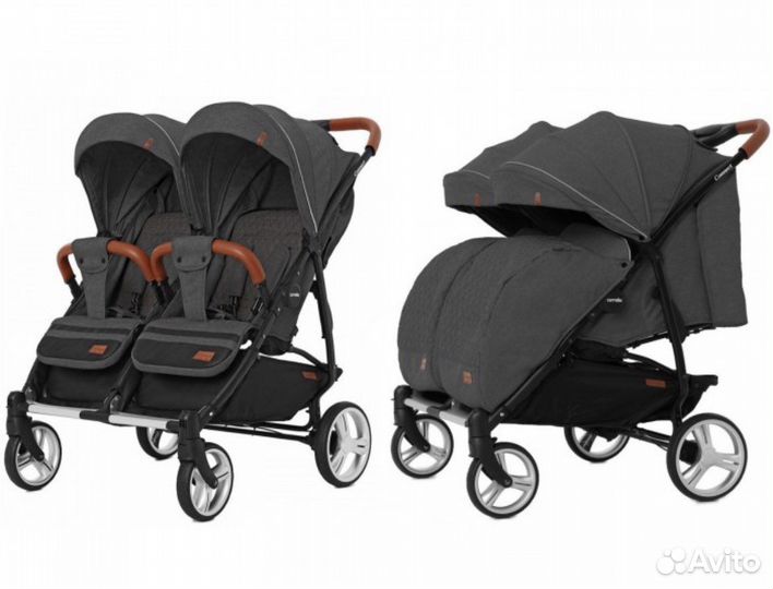 Прогулочная коляска для двойни или погодок