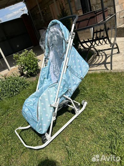 Коляска санки