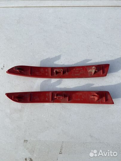 Отражатель заднего бампера BMW F10 рестайлинг