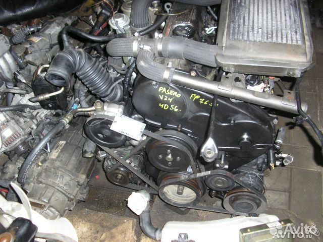 Двигатель на Мицубиси Л200 2,5 4D56