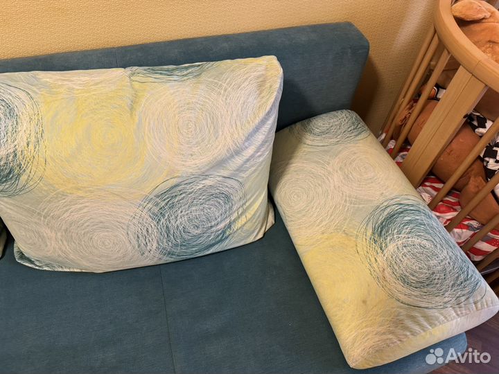 Диван прямой раскладной бу