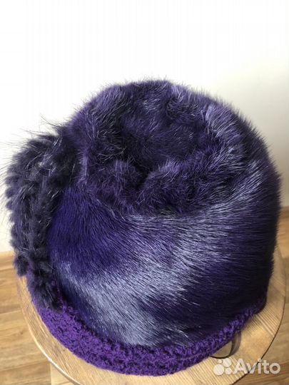 Шапка норковая и снуд