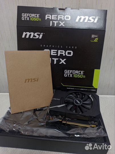 Видеокарта gtx 1050 ti 4gb msi