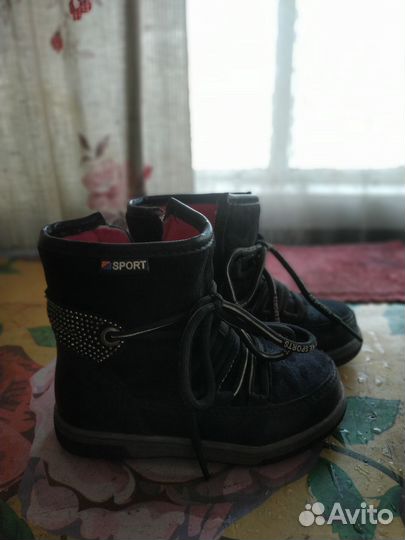 Сапожки демисезонные для девочки