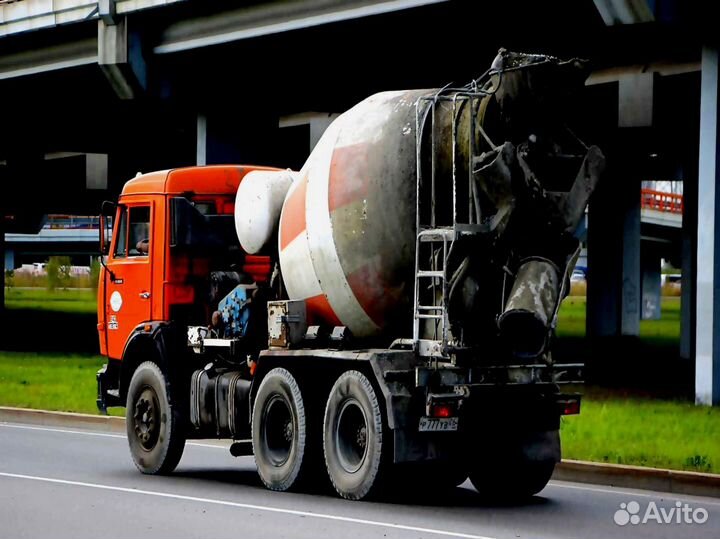 Бетон марки М300 с доставкой миксером