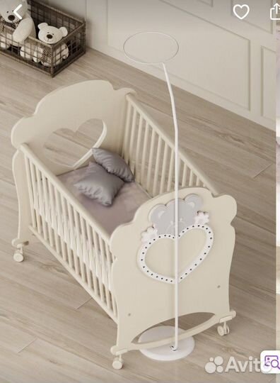 Балдахин в кроватку с держателем