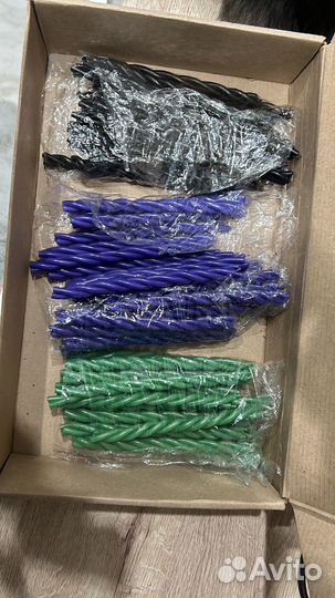 Свечи скрутки для ритуалов