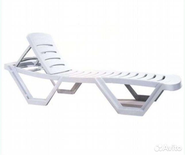 Шезлонги лежаки пластиковые