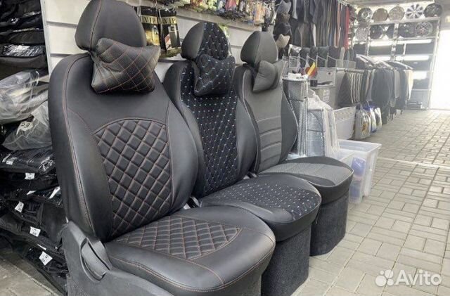 Чехлы для авто на сиденья модельные (новые)