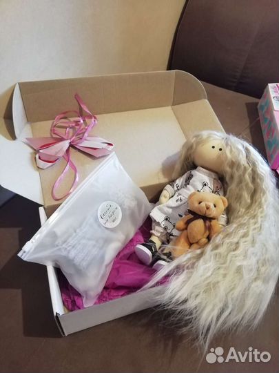 Интерьерная кукла тильда