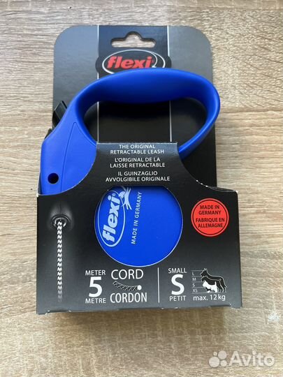 Поводок рулетка для собак flexi