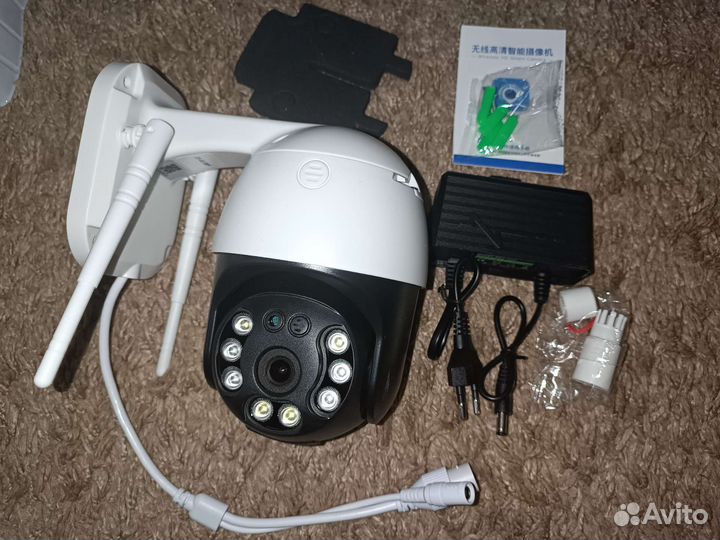 Уличная поворотная 5мп WiFi камера видеонаблюдения