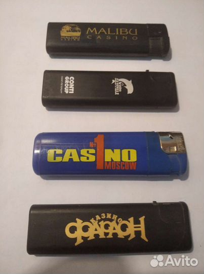 Зажигалки коллекционные из казино