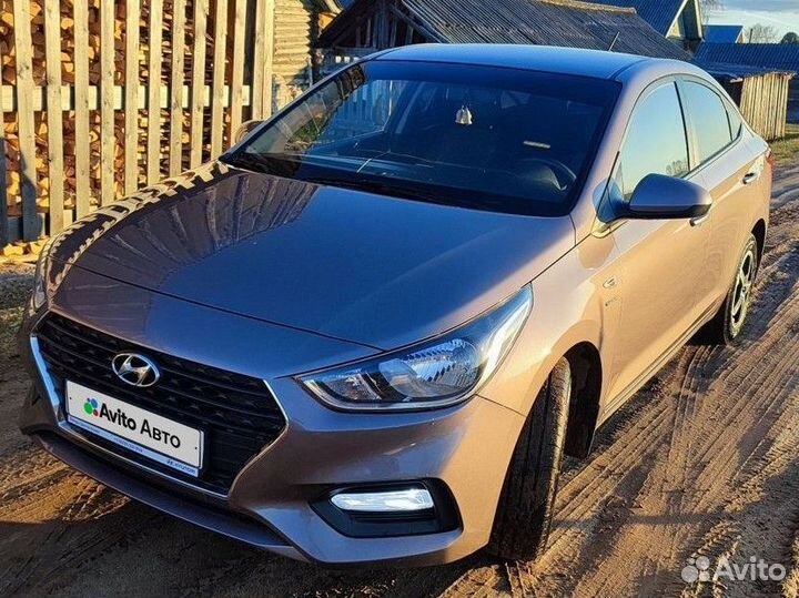 Hyundai Solaris 1.6 МТ, 2019, 78 000 км