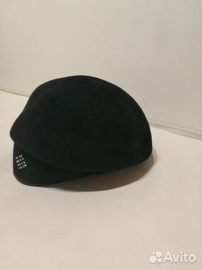 Шляпа фетровая женская черная
