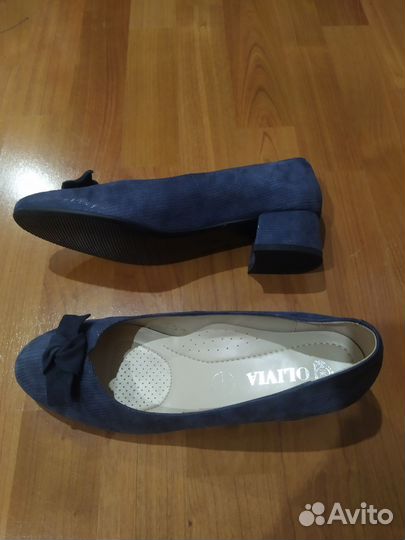 Туфли женские 38 размер натуральная замша
