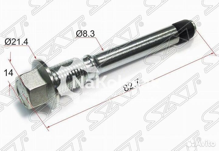 Направляющая суппорта верхняя nissan wingroad/marc