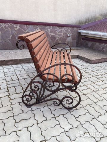 Скамейка кованая