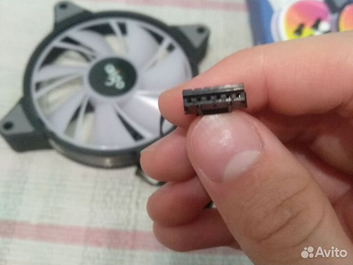 Вентилятор для пк aiqoxc (aigo) A-RGB 6-pin