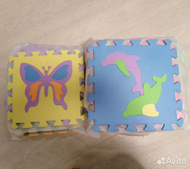 Мягкие напольные пазлы