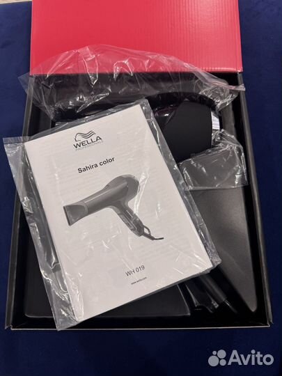Фен профессиональный новый Wella Sahira Color