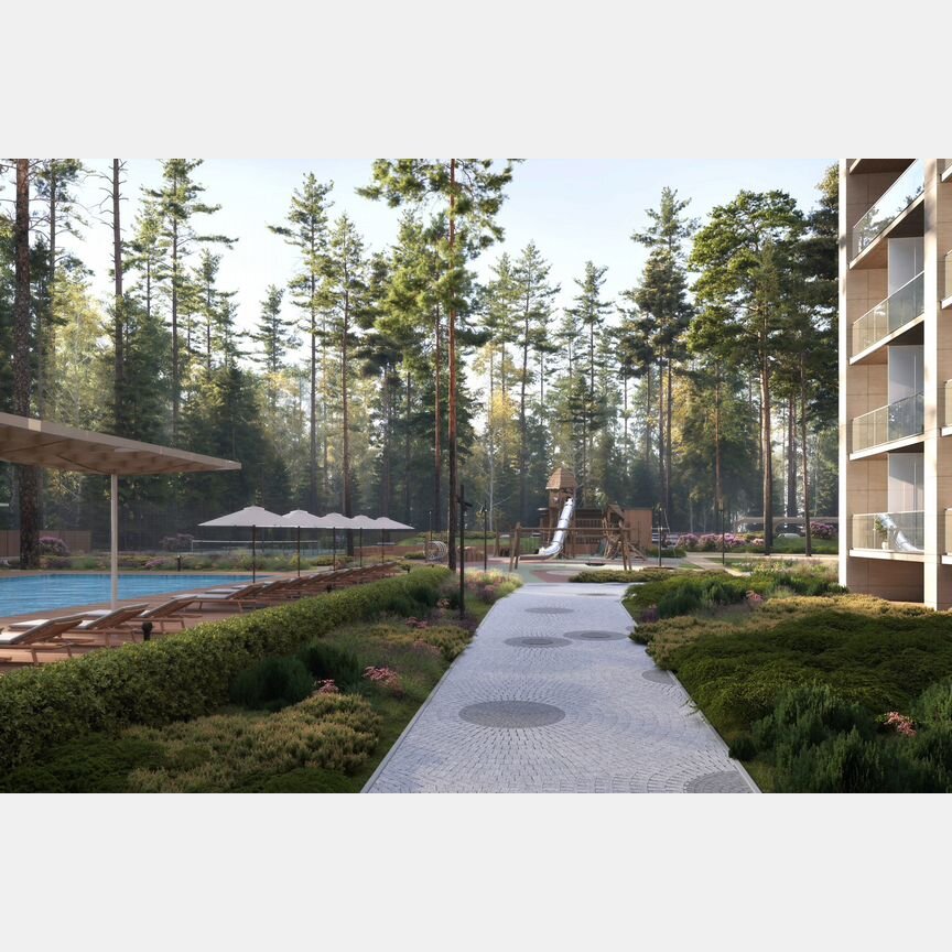 1-к. апартаменты, 45,9 м², 9/12 эт.