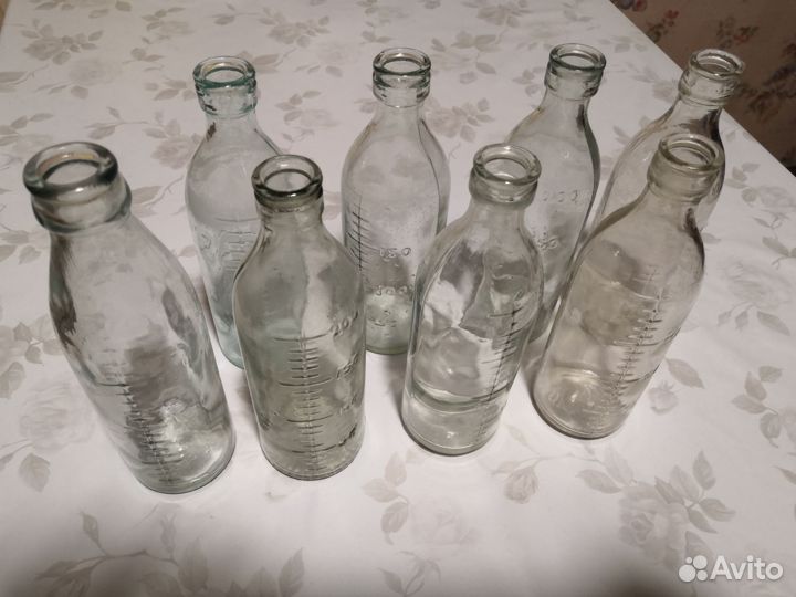 Бутылочки молочные детские