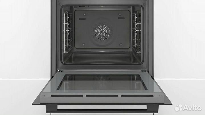 Электрический духовой шкаф Bosch HBA530BB0S черный