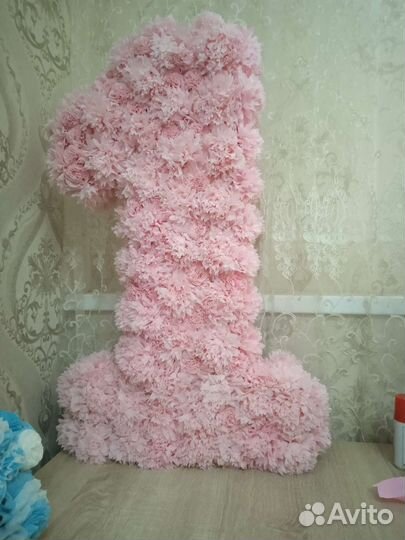 Цифра 1 на день рождения