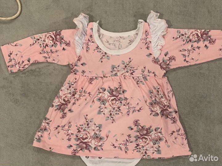 Боди платье