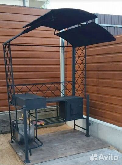 Мангал с завода