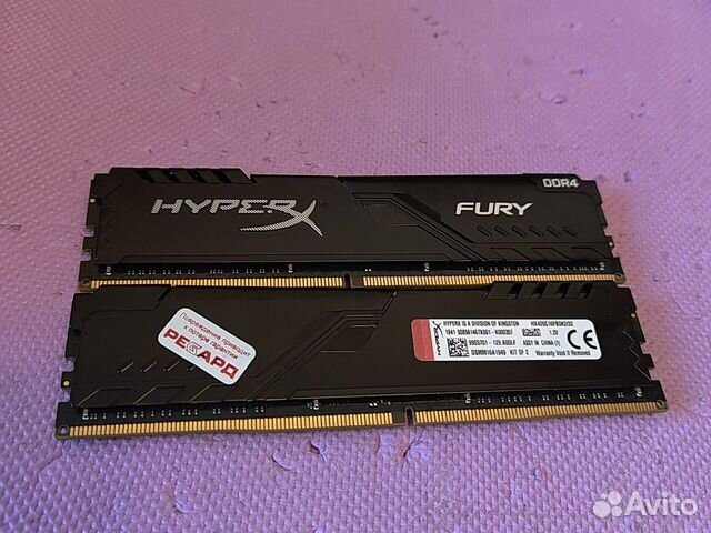 Ddr4 2x16gb (32gb) 2666 hyperx