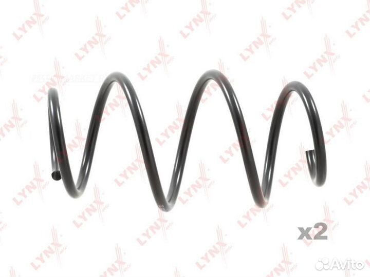 Lynxauto SC-2852 Пружины ходовой части перед