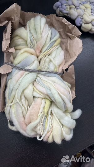 Пряжа ручного прядения