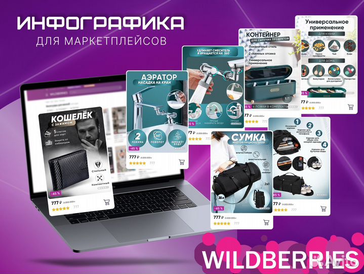 Инфографика для маркетплейсов