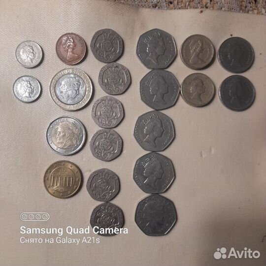 Монеты Елизаветы 2