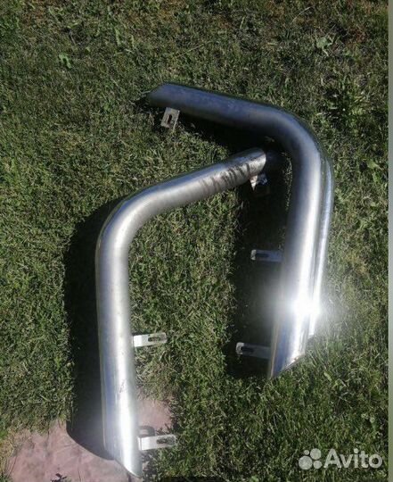 Защита бампера toyota land cruiser LC 200