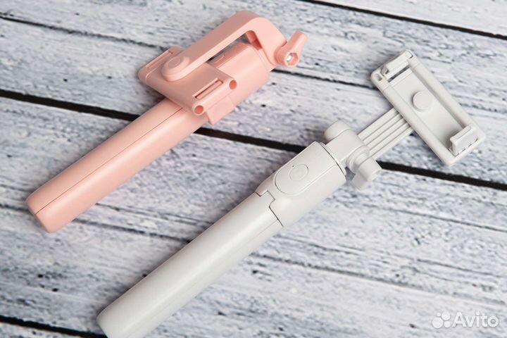 Селфи палка монопод с блютуз пультом