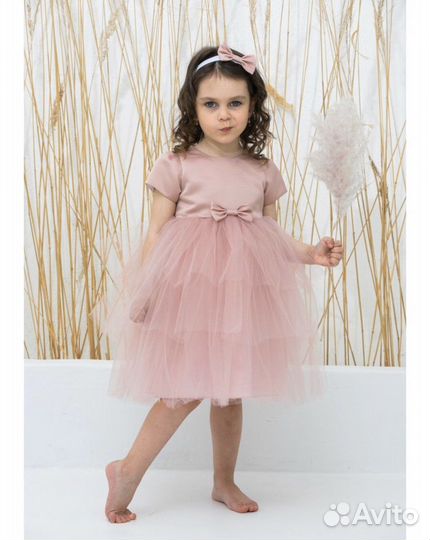 Платье для девочки 74