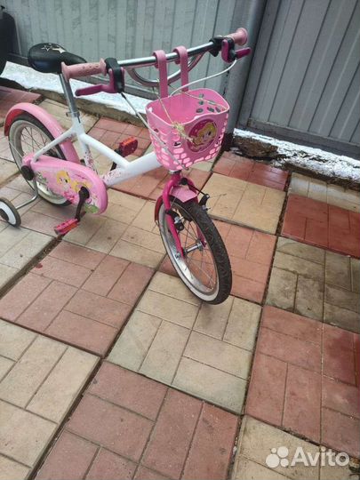 Детский велосипед btwin 16