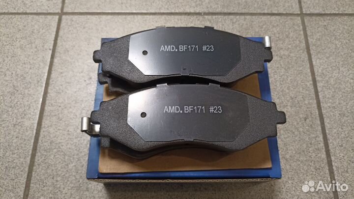 Колодки передние Lanos/ Nexia 1.6 new (R14)